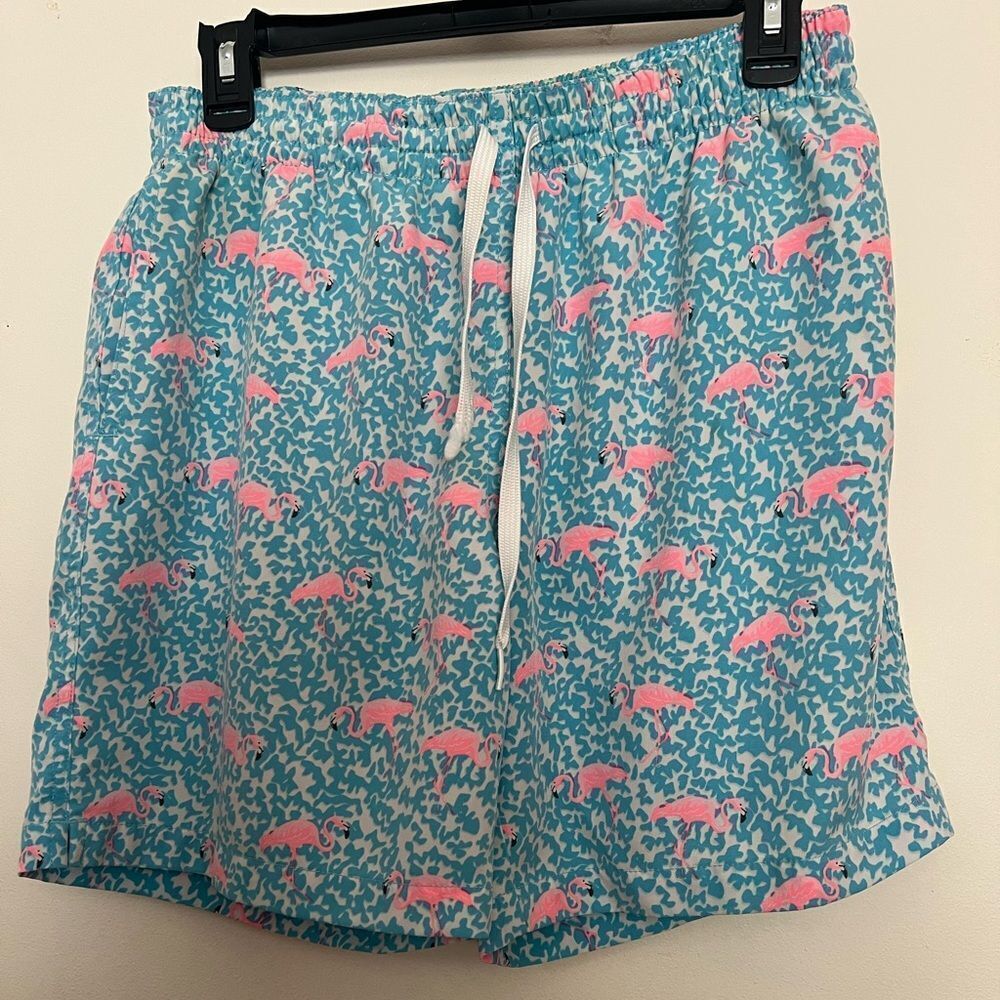 Chubbies Flamingo Print Women's Athletic Shorts